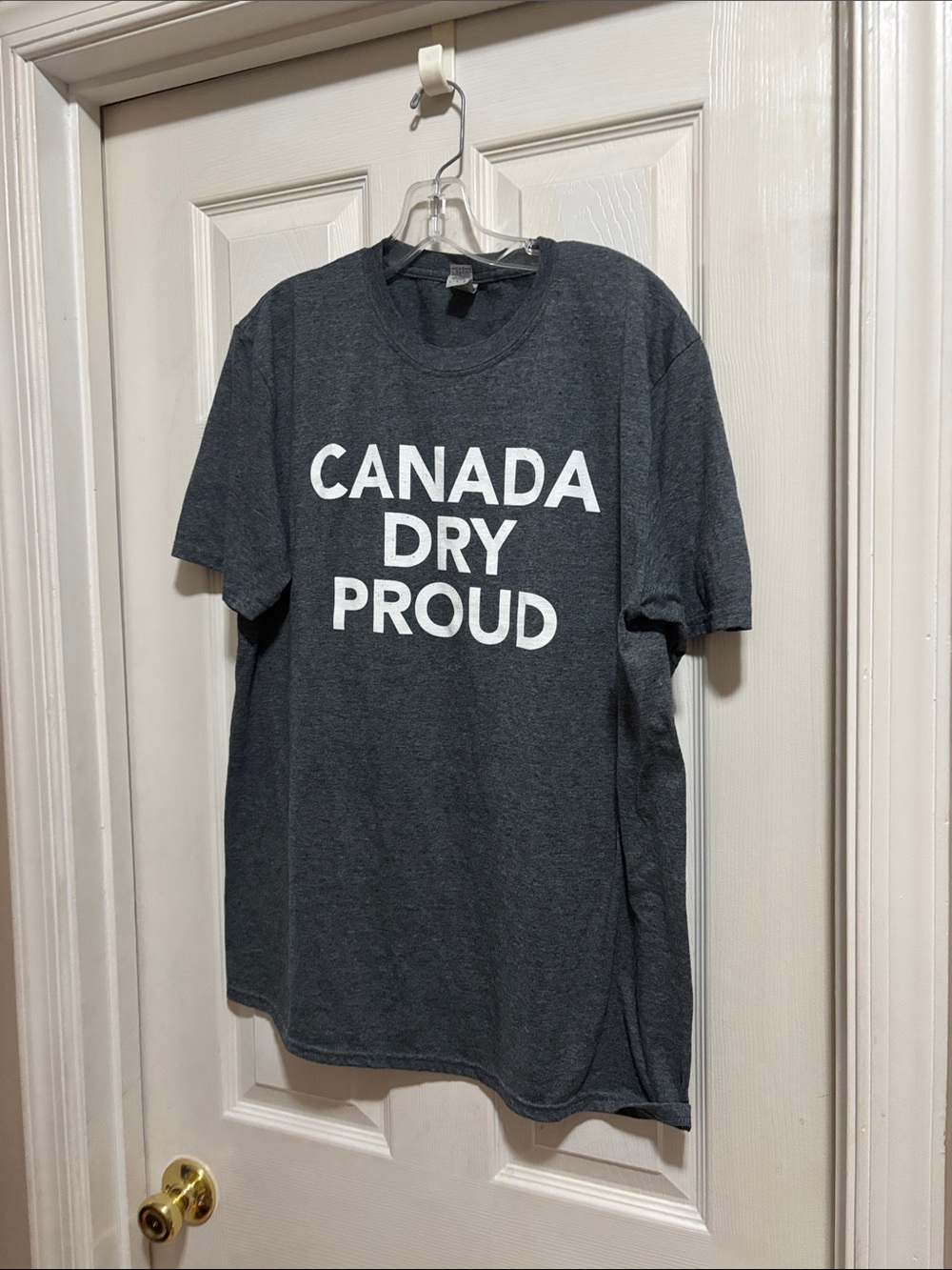 Proud Men's Charcoal Graphic Tee